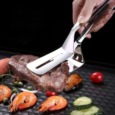 Stainless Steel Metallic Food Clip (1 Pc)